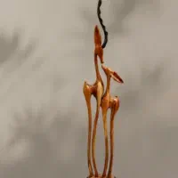 مجسمه چوبی دست ساز