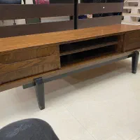 میز تلوزیون چوبی با چوب گردو