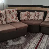 مبل هفت نفره ال|مبلمان خانگی و میز عسلی|سروآباد, |دیوار