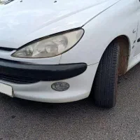 پژو۲۰۶sdسفید V8مدل ۹۲ کارکرد۱۹۰تا تک برگ