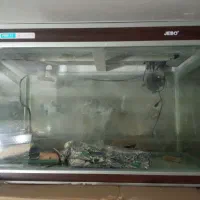 آکوریم خارجی شیشه پلی کربنات شفاف و فشرده