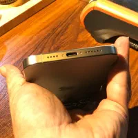 ایفون 15 pro max نچرال تیتانیوم باطری90|موبایل|گرگان, |دیوار