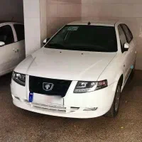 سمند سورن صفر  سفید xu7p گاز سیمی