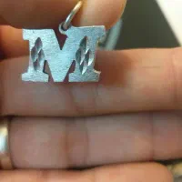 جلوی گردنی نقره