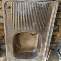 سینک ظرفشویی به همراه پایه نصب