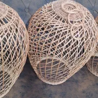 لوستر حصیری|لوستر و چراغ آویز|گنبد کاووس, |دیوار