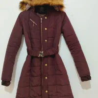 کاپشن زرشکی سایز 38 قیمت 550 تومن|لباس|خوی, |دیوار