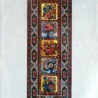 فرش نیمه بافته