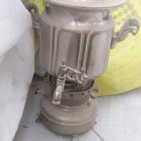 سماور و چراغ آنتیک و موتور آب