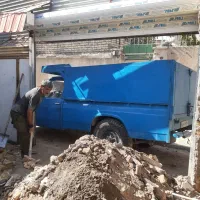 حمل نخاله و مصالح ساختمانی با نیسان کمپرسی