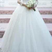 لباس عقد سایز ۳۴ ۳۶ کاملا نو