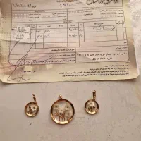 نیم ست آبگینه نیم ست گوشواره پلاک طلا النگو تکپوش|جواهرات|تهران, تهرانسر غربی|دیوار