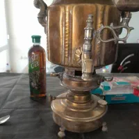 سماور برنجی قدیمی