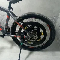 دوچرخه ۲۶سالم جفت ترمز دیسکی دندهاش سالم