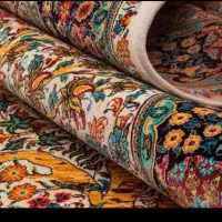 قالیشویی گل ابریشم