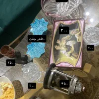 رز جاودان و قندان خورشیدی و دیوار کوب و چراغ زنبور|ظروف سرو و پذیرایی|تبریز, |دیوار