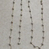 گردنبند،دستبند،پابند مرواریدی