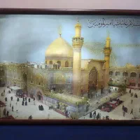 تابلوی چراغدار حرم امیرالمومنین .و تمثال ،کوبلندوز|تابلو، نقاشی، عکس|تهران, طرشت|دیوار