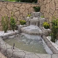 طراحی و اجرای فضای سبز باغچه حیاط پشت بام و...