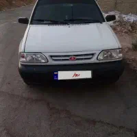 پراید مدل۸۱.بدونه ضربه چند جاش صاف کاری بدون رنگ