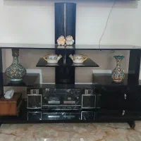 میز تلوزیون شیشه ای