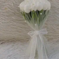 دسته گل عروس و گیفت|گل مصنوعی|اسلام‌شهر, زرافشان|دیوار