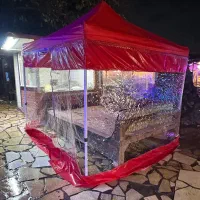 تک چترصندلی میزسایبان برزنت عشایری چادرافسریه