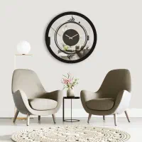 ساعت دیواری آینه ای مدرن|ساعت دیواری و تزئینی|شیراز, شریفآباد|دیوار