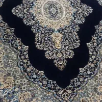 یک تخته فرش ۶متری دستباف سورمه ای