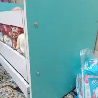 تخت گهواره ای|تخت و صندلی بچه|قم, ولیعصر|دیوار