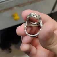 چنبر انگشتر نقره