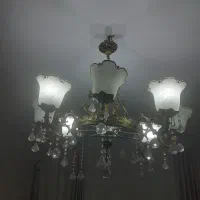 لوستر 8شاخه|لوستر و چراغ آویز|قم, نیروگاه|دیوار