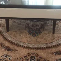 میز عسلی بزرگ کشو دار تکی همراه با شیشه شیش میل|مبلمان خانگی و میز عسلی|تهران, نظام‌آباد|دیوار