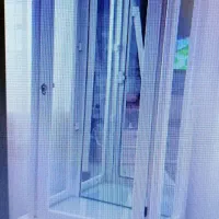 ویترین سه طبقه سفید