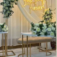 اجاره جایگاه عروس داماد استند با گل مصنوعی فقط۲۲۰۰|خدمات پذیرایی، مراسم|اصفهان, دشتستان|دیوار