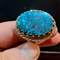 انگشتر فیروزه دست ساز