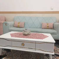 مبل و میز ناهارخوری عسلی میز وسط در حد نو