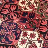 فرش قالی بختیاری کاملا سالم