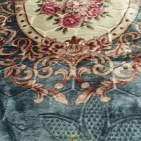 فرش طرح پتو|روفرشی|کاشان, فین بزرگ|دیوار