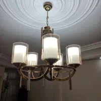 لوستر ۵ شعله عصایی در حد نو|لوستر و چراغ آویز|تهران, امامت|دیوار