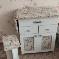 میز چرخ خیاطی و اتو|اتو و لوازم اتو|محمدیه-قزوین, |دیوار