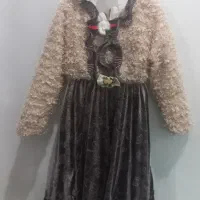 کاپشن وپیراهن دخترانه|کفش و لباس بچه|بابل, |دیوار