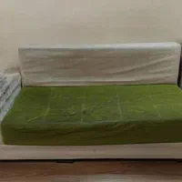 ست مبل دو رنگ سبز و سفید دست دوم|مبلمان خانگی و میز عسلی|تهران, دردشت|دیوار