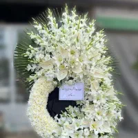 تاج گل مراسم ترحیم  و افتتاحیه قیمت منصفانه|گل و گیاه طبیعی|لاهیجان, امیرشهید|دیوار