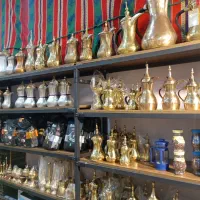 فروشگاه قهوه جنوب|قوری، کتری، قهوه‌ساز دستی|قم, گذر قلعه|دیوار