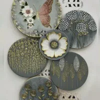 دیوارکوب سفالی|تابلو، نقاشی، عکس|شاهین‌شهر, فردوسی|دیوار