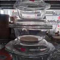 ظرف ۶ پارچه پیرکس
