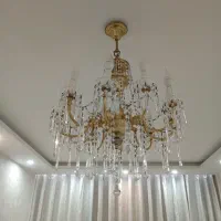 لوستر برنجی دوعدد