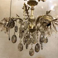 لوستر برنز. مدل واژگون|لوستر و چراغ آویز|قم, خداکرم|دیوار