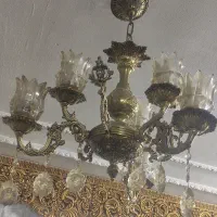 ۲عدد لوستر برنجی